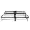 Buy cheap Folded Modern Single Double Size Metal Bed Extra Hotel Bed for Home Bedroom Furniture from wholesalers