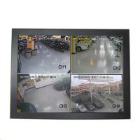 Buy cheap Black 15 Inch CCTV LCD Monitor Panel Wall Mount Wide Viewing Angle Low product