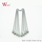 Motorcycle Spoke Set With Nipples A9G Front Rear Wheel Spoke Silver WIMMA