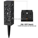 Waterproof IP44 70lm Solar Garden Torch Light Outdoor Decorations