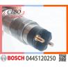 Buy cheap 1 Year Warranty 0445120250 KOMATSU Fuel Injectors from wholesalers