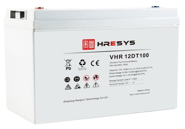 High Lifespan Deep Cycle Lead Acid Battery , UPS Power Battery For Security