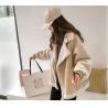 Buy cheap Fashion Puffer Down Coat Winter Fleece Fur Aviator Jacket For Women from wholesalers