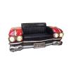 Buy cheap Classic Industrial Red Cadillac car trunk sofa Car Design Sofa With PU Leather Seat from wholesalers