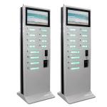 Airport Android Free Charge Cell Phone Charging Stations Kiosks Advertising With