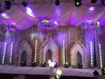 Purple Heavy Duty PVC Event Tent Wedding Tent with Inside Decorations With Self