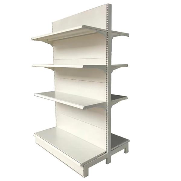 Buy cheap customized Innovative Product Best Selling For Grocery Store Shelves supermarket shelves gondola double sided from wholesalers