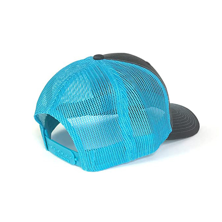ODM Pre-Curved Brim Trucker Mesh Hats Cap For Adult