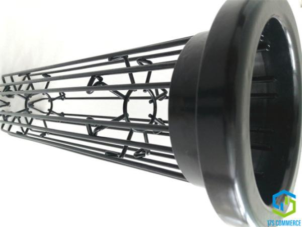 Buy cheap 138mm 144mm 8 Pleat Polyester Baghouse Filter Cages from wholesalers
