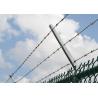 Buy cheap 14ga Stainless Steel Protection Barbed Wire Fence Electro Galvanized from wholesalers