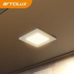 Recessed / Surface Mounted LED Cabinet Spotlight Round Puck Light With Magnetic