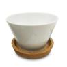 Buy cheap Eco Cork Cup Holder Coasters With Rim Bottom Coffee Cup Heat Insulated from wholesalers
