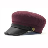 Buy cheap Lightweight Unisex Military Cadet Cap Sea Captain Cap Fully Customizable product