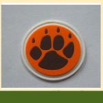 Garment accessories customized pvc patches 3d silicone rubber garment label