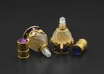 Roll On Empty Glass Jars Fancy Empty Perfume Bottle 12ml Size For Personal Care