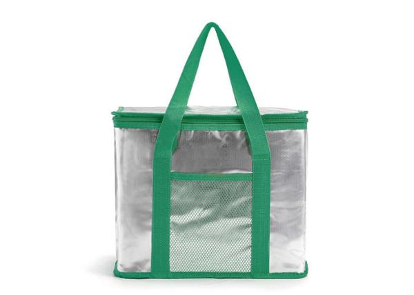 Quality Large EPE Orange Thermal Insulated Tote Lunch Bag OEM Service for sale