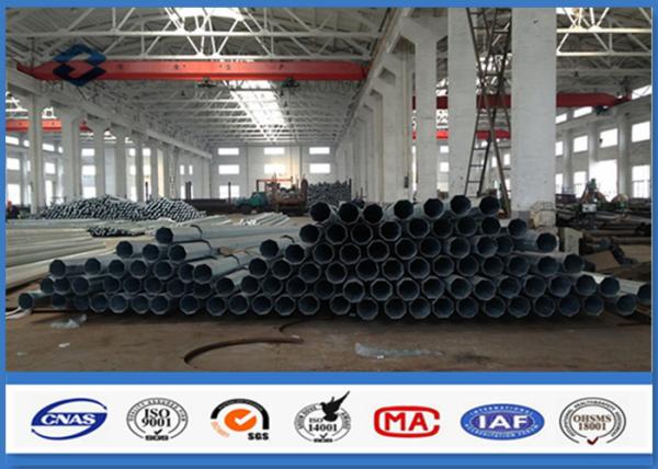 Buy cheap Burial Type ASTM A 123 Galvanized Steel Pole for Electrical Distribution Power Line from wholesalers