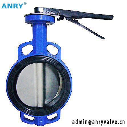 Buy cheap Wafer lug Epdm Seat casted iron ductile Iron A126 B GG25 GGG40 GGG50 Butterfly Valve from wholesalers