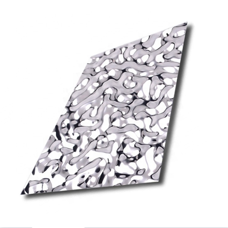 Water Ripple Stainless Steel Color Sheet