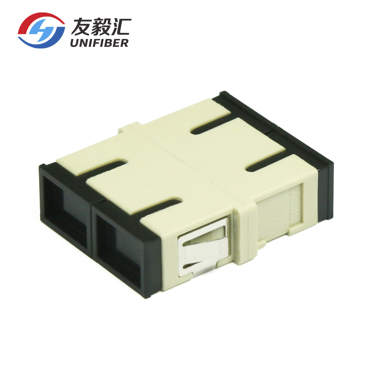 Duplex OM1 OM2 Multimode Fiber Optical Coupler SC/UPC To SC/UPC