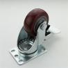 Buy cheap 100KG 100mm Castors Heavy Duty 4 PVC Swivel Plate Caster Wheels from wholesalers