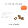 Buy cheap D100mm CuSn8 Bronze Thrust Washers For Construction Machinery from wholesalers