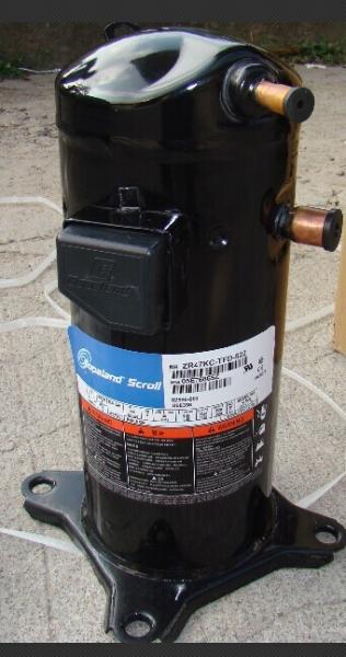 Refrigeration ZR47KCE-TFD-522 Black Copeland compliant scroll compressor with