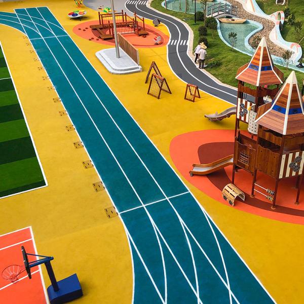 Buy cheap Customized Color Epdm Track Surface Customized Thickness Superior Weather Shock Slip UV Resistance from wholesalers