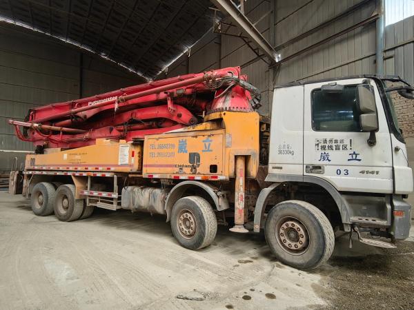 Zoomlion Concrete Pump Trucks 2014 Year Elephant Stock Truck with 46m Max Boom