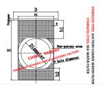 STAINLESS STEEL SEAWATER FILTER FOR BULK SEAWATER PUMP INLET MODEL：FH-AS150 CB /