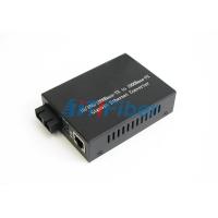 Buy cheap 10/100/ Mbps Fiber Optic Media Converter / Network Gigabit Ethernet Media product