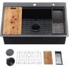 Buy cheap Farmhouse Kitchen 33X19 Inch Top Mount Workstation Sink from wholesalers