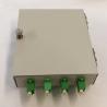 Buy cheap 8 (16) Core Indoor Metel Fiber Optic Distribution Box from wholesalers