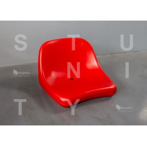 Buy cheap Red Blow Molded HDPE Plastic Stadium Bucket Seat from wholesalers