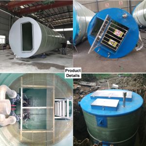 Integrated Pre Embedded Prefabricated Pump Station Water Treatment Energy Saving
