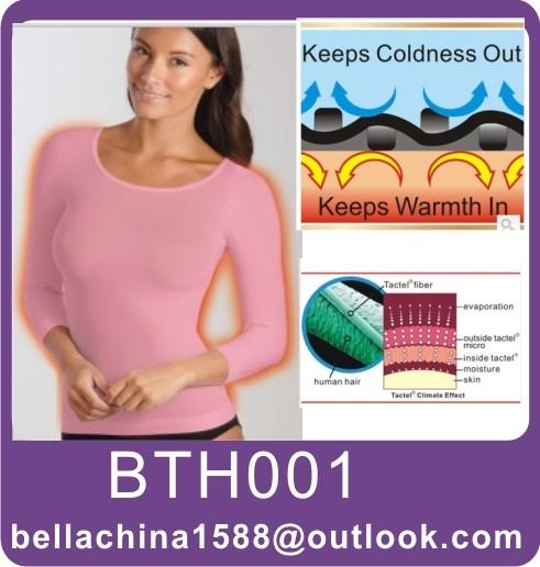 Buy cheap Best thermal underwear thermals for women thermal top women long tops for wome100% tactel from wholesalers