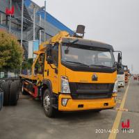 Buy cheap Sinotruk Truck Mounted Crane Flatbed Towing Truck 9.726l Truck Boom Crane product