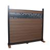Buy cheap Plastic Timber Composite WPC Fence Panels Sustainable UV Resistant from wholesalers