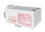 12V 250AH Deep Cycle Solar Battery , Fusion Deep Cycle Battery