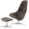 Buy cheap Boston armchair , Bostan chair with ottoman from Boconcept from wholesalers