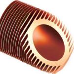DELLOK Solid Plain High Radiator Height 10.5mm Copper Alloy Round Tubes