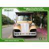 Buy cheap Golden 6 Person Electric Classic Cars 48V Trojan Battery Retro Golf Cart from wholesalers