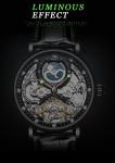 KINYUED Tourbillon mechanical movement watches men luxury brand automatic luxury
