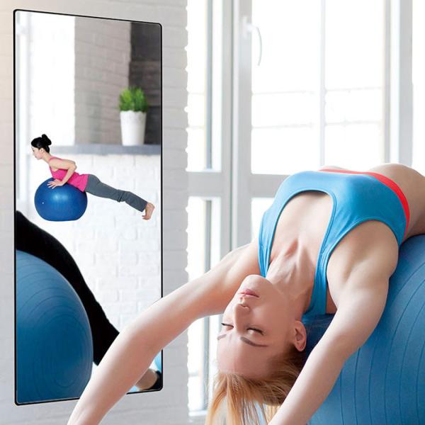 Buy cheap Color Fitness Workout Smart Mirror Silver Or Black Frame from wholesalers