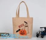 shoulder strap plain jute beach bags logo print jute shopping bag promotional