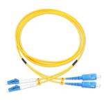 SC/SC Fiber Optic Patch Cord Single Multi Mode Fiber For FTTH 1m 2m 5m 10m