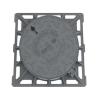 Buy cheap ODM Metal Manhole Cover EN124 D400 Ductile Iron GJS-500-7 - EN 1563 Municipal Construction from wholesalers