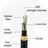 Buy cheap 2 24 32 48 72 96 144 Core Single /Double Sheath ADSS outdoor overhead Fiber Optical Cable for aerial spam 150 100 200m from wholesalers