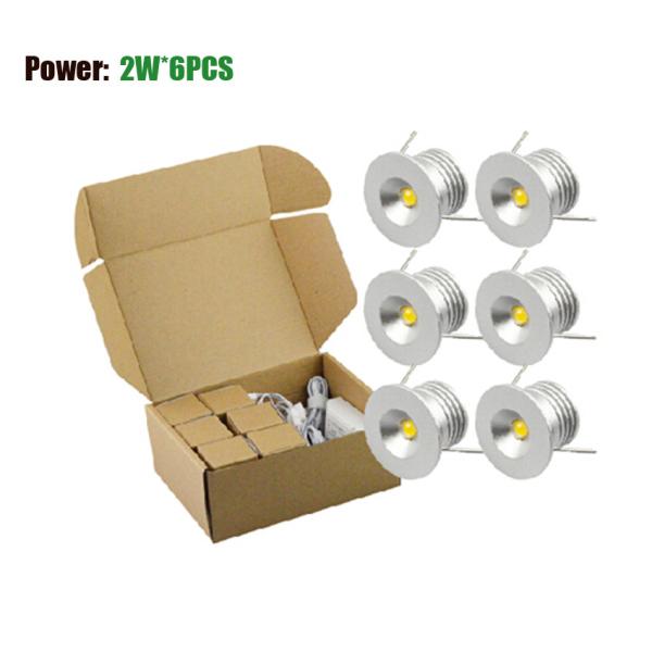 Buy cheap 2W LED Spotlight + Dimming Power Supply+ Wire Kit Recessed LED Cabinet Spotlight light from wholesalers
