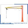 Buy cheap Indoor Outdoor 15m Electric Jib Crane , 5 Ton Pillar Swivel Jib Crane from wholesalers
